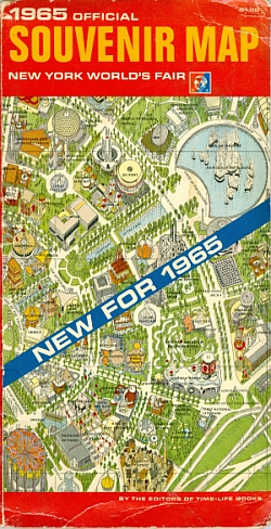 Hermann Bollmann's Isometric New York World's Fair 1964 - 1965 Map, Front Cover