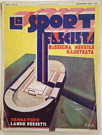 Cover, Lo Sport Faschista, November 1928