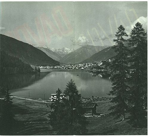 Davos Travel Brochure by Herbert Matter, circa 1935 View Six